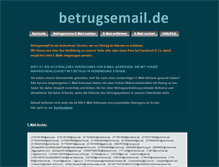 Tablet Screenshot of betrugsemail.de